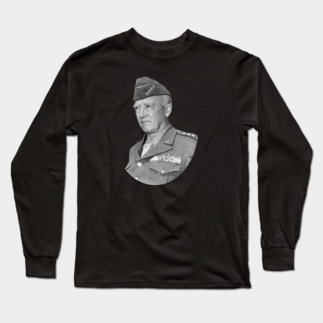 General Patton Long Sleeve T-Shirt by warishellstore